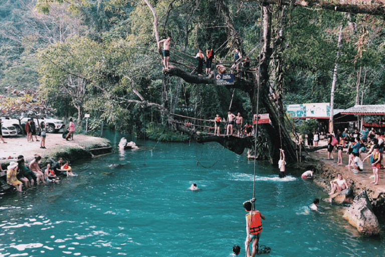 Laos: Jungle Go-Karting, Ziplining, and Kayak Rafting One person (driving alone)