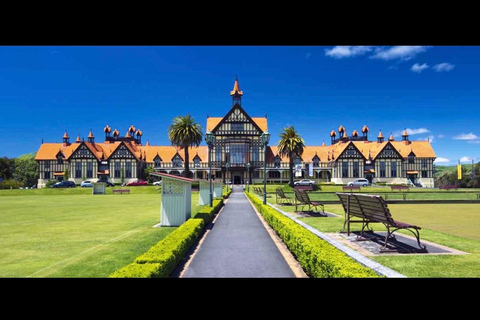 From Auckland: Rotorua Lakes, Redwood & Geothermal Day Trip