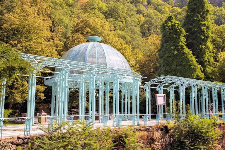 Au départ de Tbilissi : visite de Borjomi, Vardzia et du château de Rabati (journée)