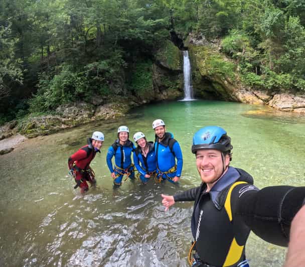 Bled: Triglav National Park Canyoning Adventure with Photos