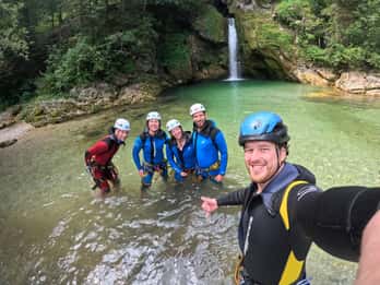 Bled: Avventura di canyoning nel Parco Nazionale del Triglav con foto