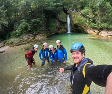 Bled: Canyoning-Abenteuer im Triglav-Nationalpark mit Fotos