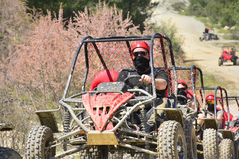 Antalya: Professional Quad & Buggy Safari with Zipline 2-person Buggy Safari + Zipline