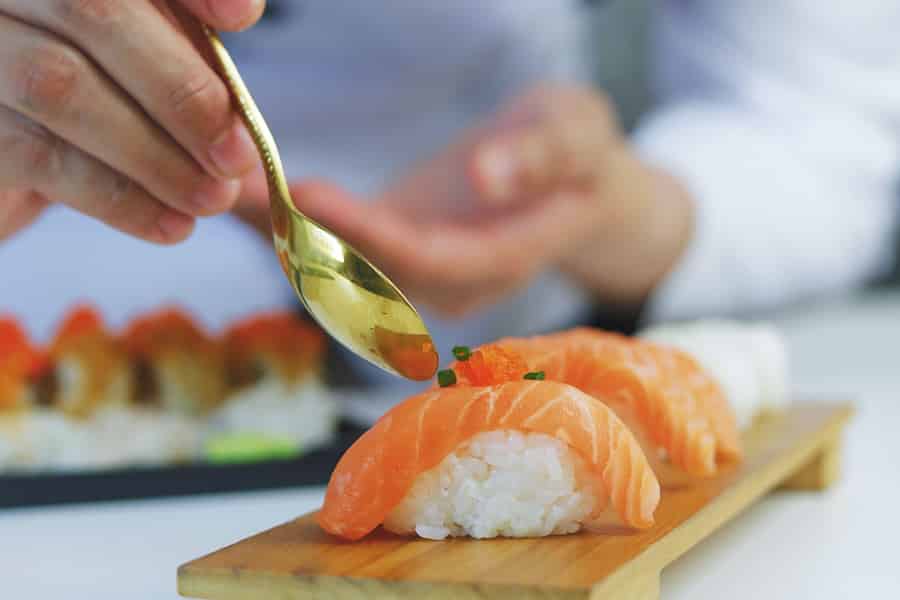 San Jose: Sushi-Kurs (inklusive 3-Gänge-Menü). Foto: GetYourGuide San Jose: Sushi-Kurs (inklusive 3-Gänge-Menü). Foto: GetYourGuide