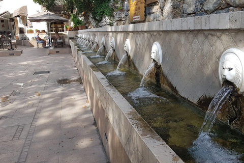 Rethymno: Private tour to Preveli Beach & Spili Village