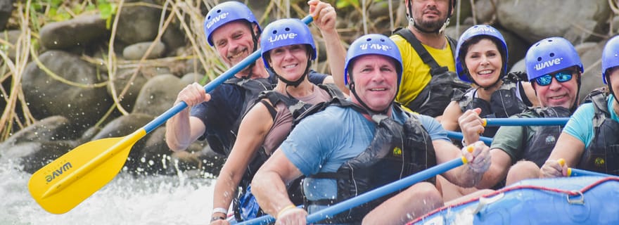 Navette rafting volcan Arenal depuis/vers San José
