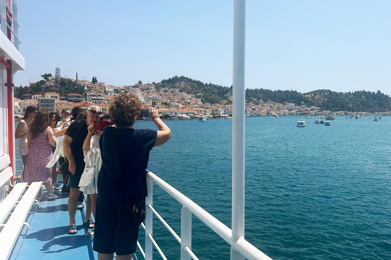 Isola di Poros: escursione di un giorno in autobus da Atene con bagno