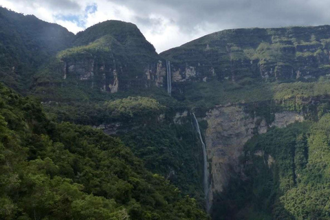 From Chachapoyas: Gocta Waterfall Hike with Lunch & Transfer