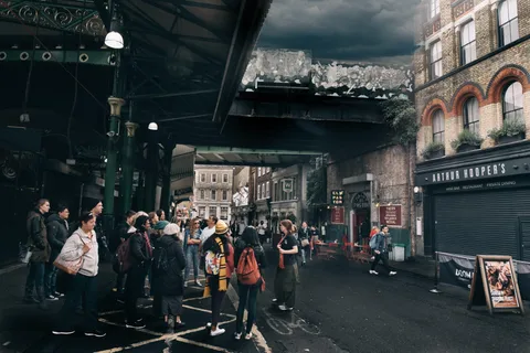 Londen: Harry Potter wandeltour met rondvaart op de Theems