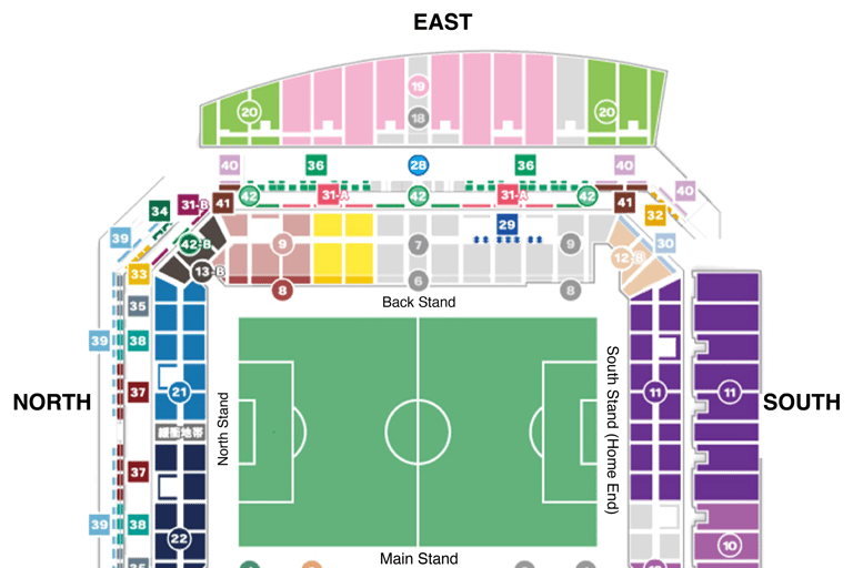 هيروشيما: لعبة سانفريتشي هيروشيما لكرة القدمالفئة 7 - الجنوب