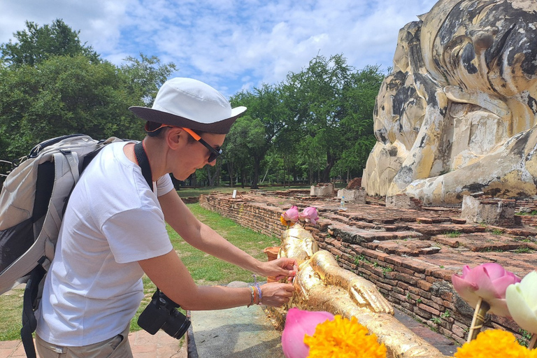 Colori di Ayutthaya: tour in bicicletta di 6 ore patrimonio dell&#039;UNESCO