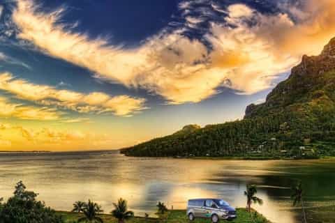 Bora Bora : explorez Bora Bora en van premium