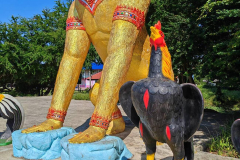 Bangkok to Ayutthaya, Big Buddha Monkey Temple & Hidden Cafe