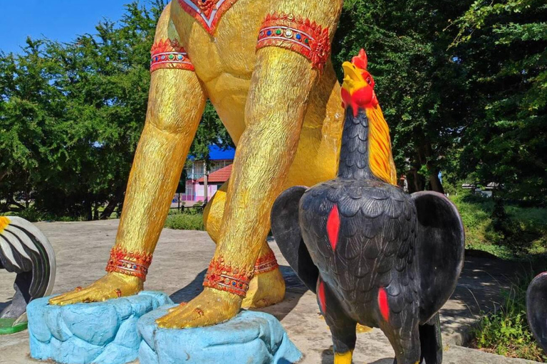 Bangkok to Ayutthaya, Big Buddha Monkey Temple & Hidden Cafe