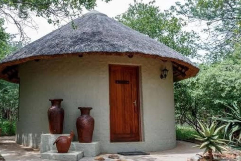 From Durban: Phezulu Cultural Village Tour with Safari