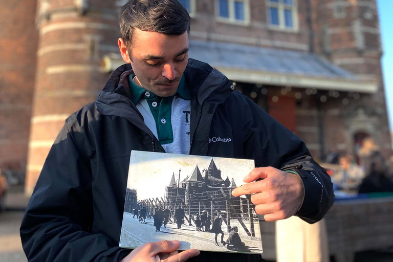 Amsterdam: Anne Frank Anne Frank guidad promenadGruppresa på tyska (utan inträde till huset)