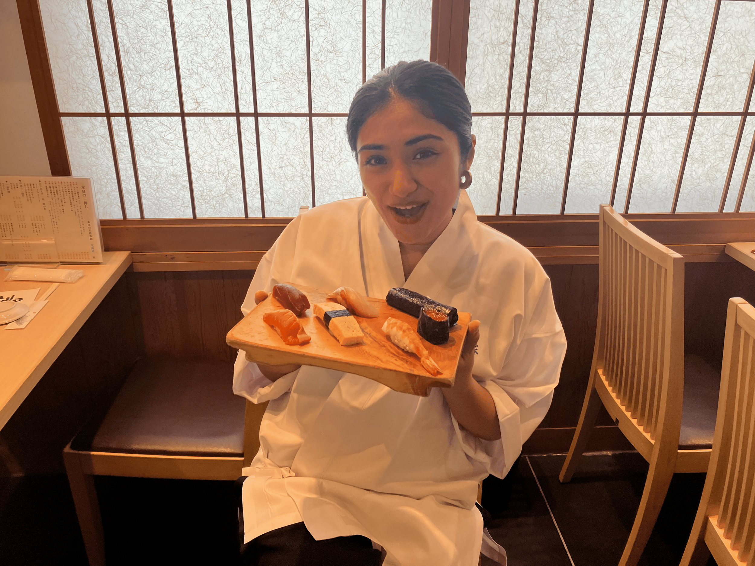 Sushi-Zubereitungserlebnis in Fukushima in Aizu-Wakamatsu