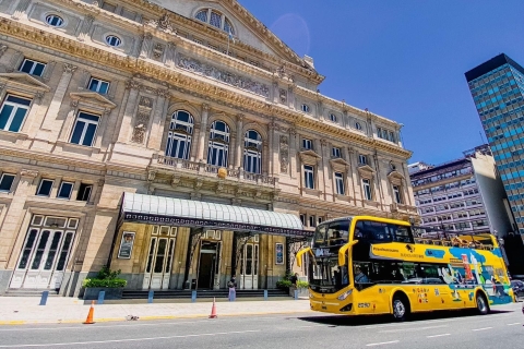 Buenos Aires: Hop-On-Hop-Off Bus with Audioguide 24-Hour Ticket