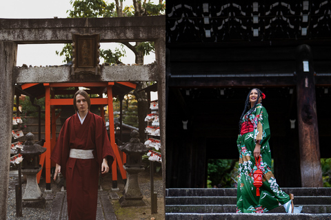 Kyoto: Private Kimono Photoshoot for Couples and Solo