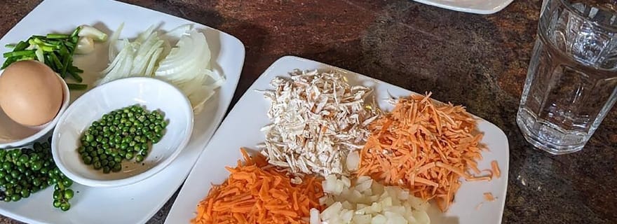 Cours de cuisine sur la culture culinaire khmère à Kampot