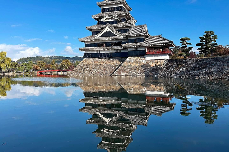 From Nagoya: Kamikochi & Matsumoto Private Transport Nagoya Transport Route | Up to 6 Guests