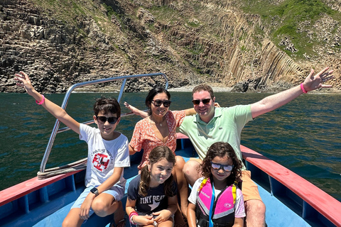 Hong Kong Geopark: Volcano Sightseeing & Hidden Coral Snorkeling Experience (Private) Volcano Sightseeing & Snorkelling Experience
