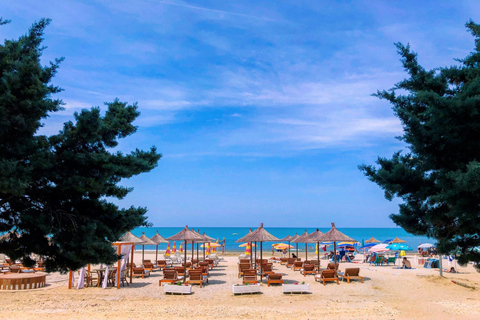 Tirana Airport → Durrës & Golem: Private Ride Private Arrival + Durrës Intro: Amphitheatre & Promenade