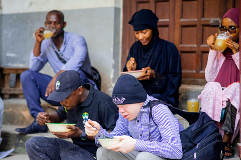 Stone Town Street Food Taste Tour a pie