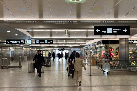 Zurich Airport & City: Scenic Transfer with Lake Photo Stop