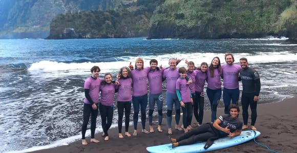 Surfing Lessons With Amazing Instructors in Madeira Island