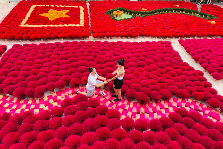 From Hanoi: Incense Village, Conical Hat and HaThai Art TourGroup Tour