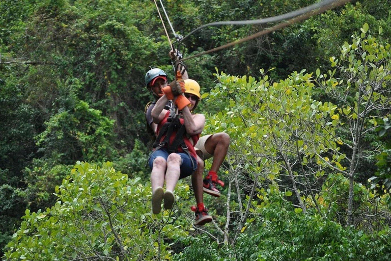 Puerto Plata: Zipline, Damajagua Falls, and City Tour