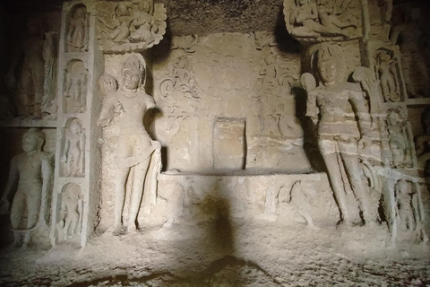 Mumbai: Cavernas de Kanheri e o Templo do Pagode DouradoExcursão às cavernas de Kanheri sem ponto de encontro