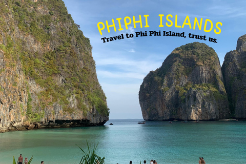 Phi Phi Islands: Full day tour by Boat Longtail