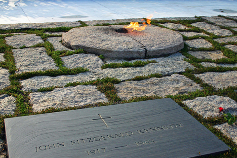 Cimetière d'Arlington et cérémonie de la garde avec le mémorial de l'Iowa Jima