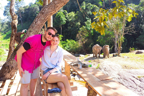 Chiang Mai: Elephant Observation & Wang River Bamboo Rafting