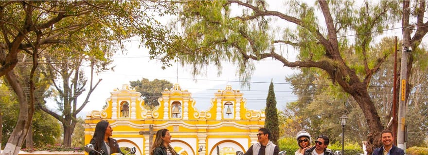 Visite en Vespa dans les rues et les villages d'Antigua Guatemala