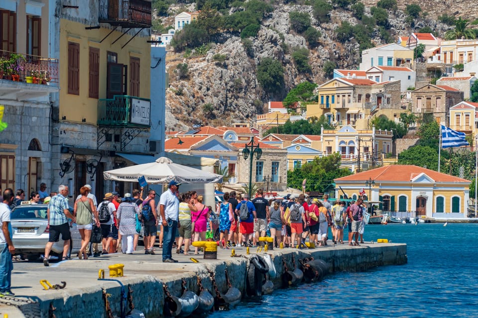 Depuis Lindos Vieille Ville De Rhodes Et Excursion En Bateau Rapide