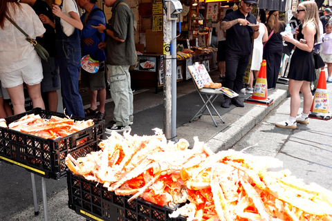 Tokyo: Guided Tour of Japan's Largest Fish Market in Tsukiji 한국어 가능한 일본인 가이드와 떠나는 츠키지 맛집 도보 투어