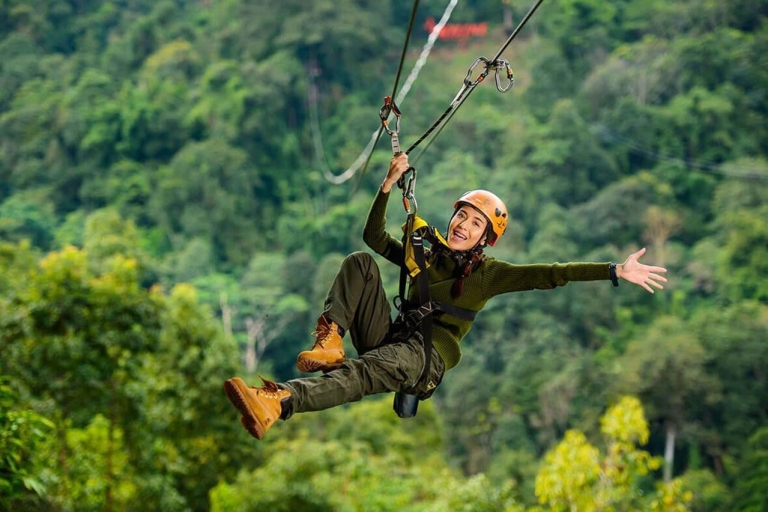 Chiang Mai: Zipline-avontuur bij Skyline Jungle LugeEXPRESS-pakket