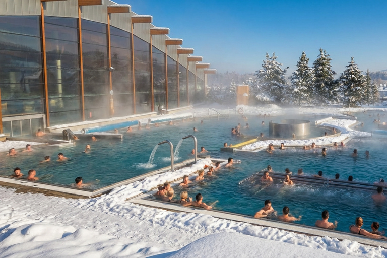Chochołow Thermal Baths: Fast-Track Entry Ticket 3-hours Fast-Track Ticket for Pools & Healing Zone