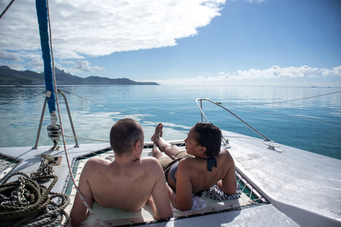 Croisière en catamaran de la côte sud-est à l&#039;île aux Cerfs