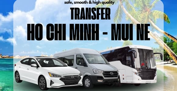 Ho Chi Minh ↔ Mui Ne Daily Transfer: Shared & Private