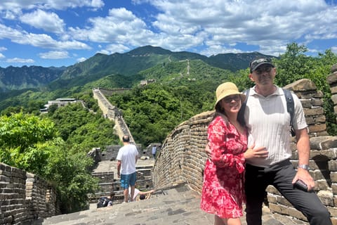 Beijing: Mutianyu Great Wall & Liangma River Cruise Tour