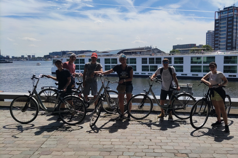 Amsterdam visita guiada en bicicleta en francés