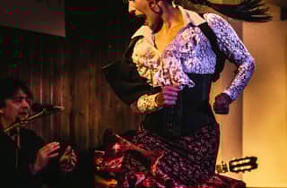 Madrid: Lokale Flamenco-Show im El Cortijo