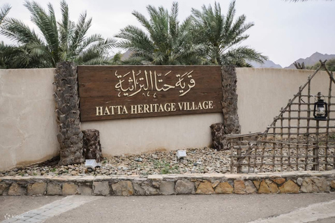 Dubaï : Visite du village patrimonial de Hatta avec kayakVisite matinale de Hatta avec kayak et visite du désert en soirée avec dîner