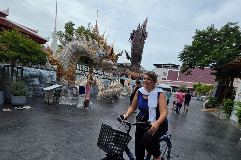 Bangkok: Hidden Gems Bike Tour to Street Food