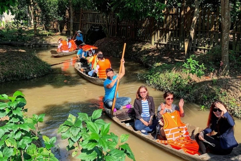 Von HCMC: Cu Chi Tunnel und Cai Rang Schwimmende Marktgruppe