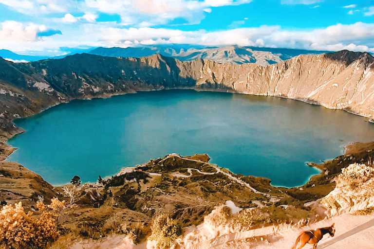 Excursión de un día a la laguna de QuilotoaLago Quilotoa y senderismo